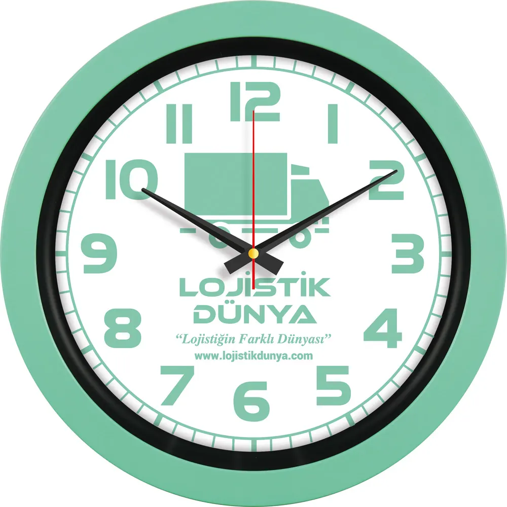V30-346-MYSL Plastik Duvar Saati