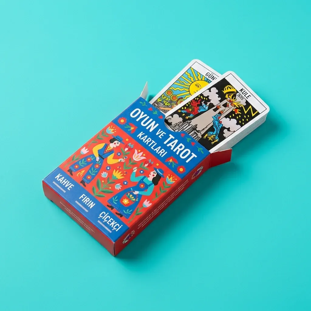 Oyun ve Tarot Kartı Kutusu