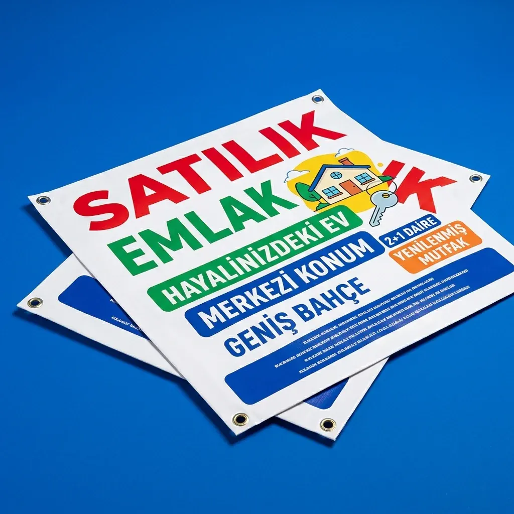 Satılık / Kiralık Branda Baskısı