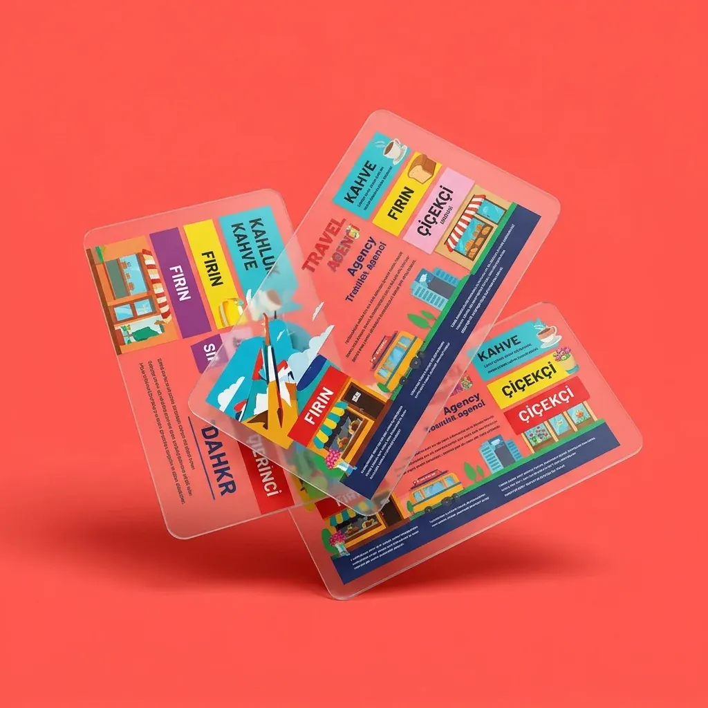 Şeffaf Kartvizit