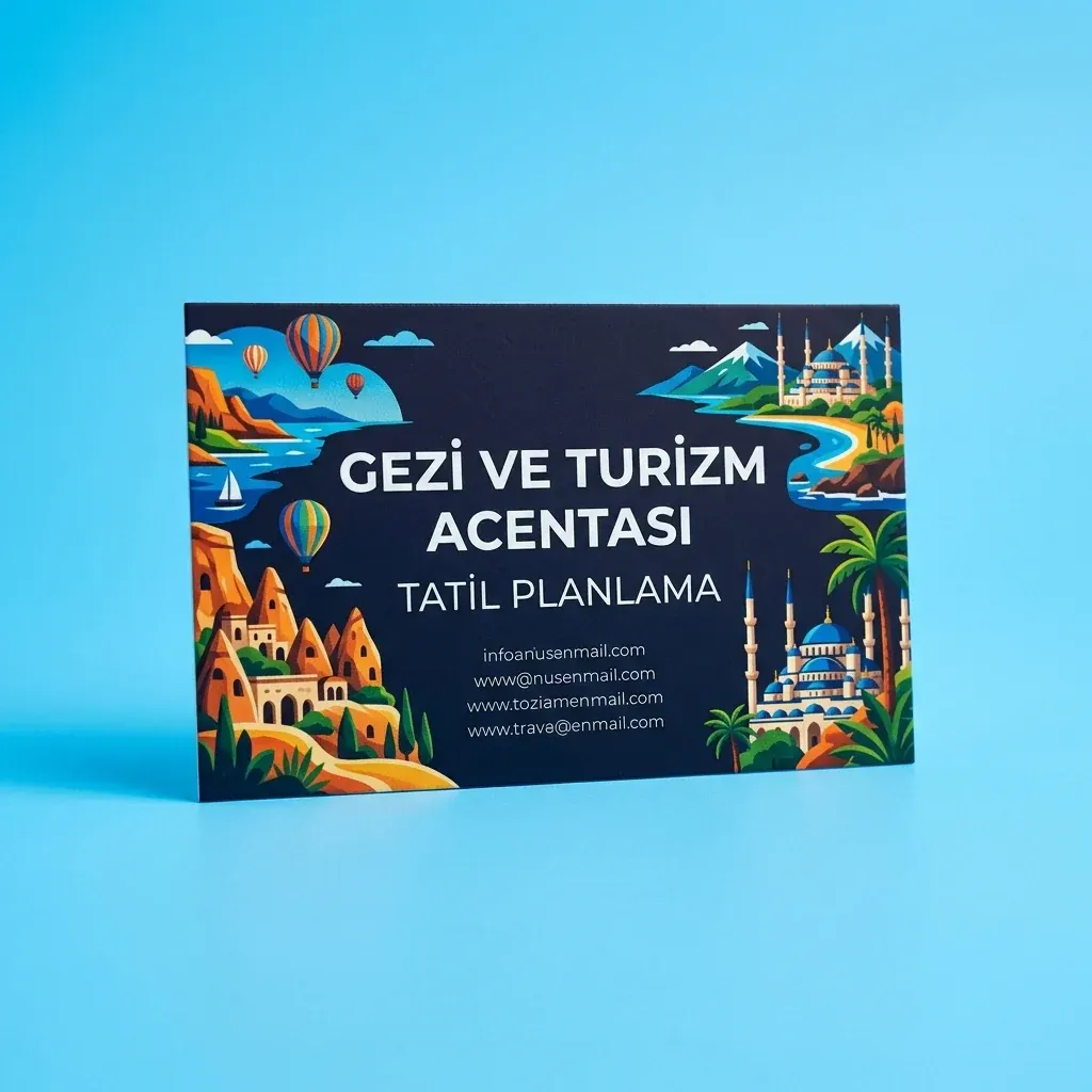 Yumuşak Dokulu (Soft Touch) Kartvizit